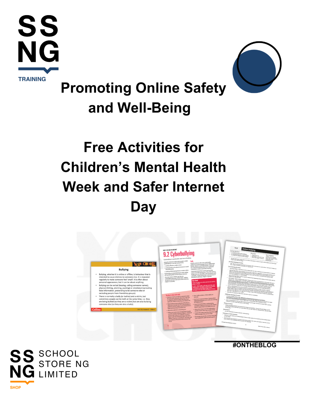 Promoting Online Safety and Well-Being: Free Activities for Children's Mental Health Week and Safer Internet Day